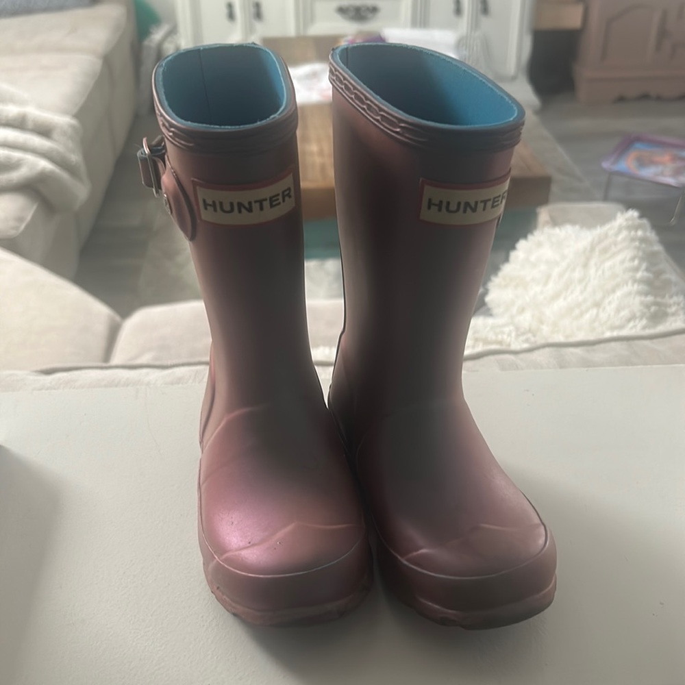 Hunter kids 9c rain boots
